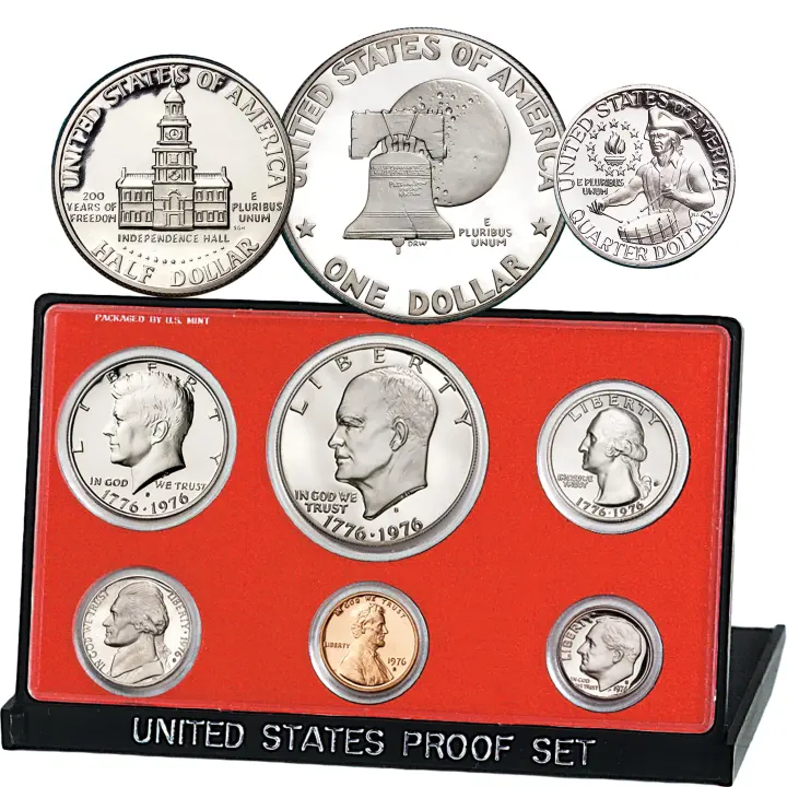 1976-S Bicentennial Clad 6-Coin Proof Set