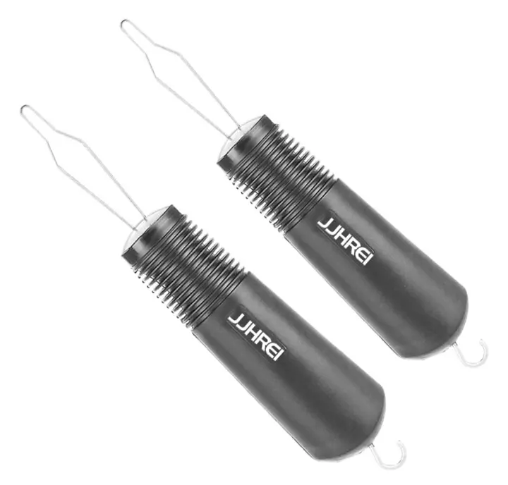 2-Pack Button Hook & Zipper Pull Dressing Aid — One-Hand Tool