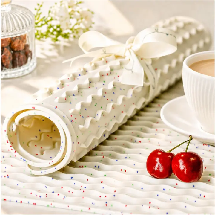 2-Pack Multicolor Silicone Dish Drying Mats — Heat‑Resistant Counter Pads