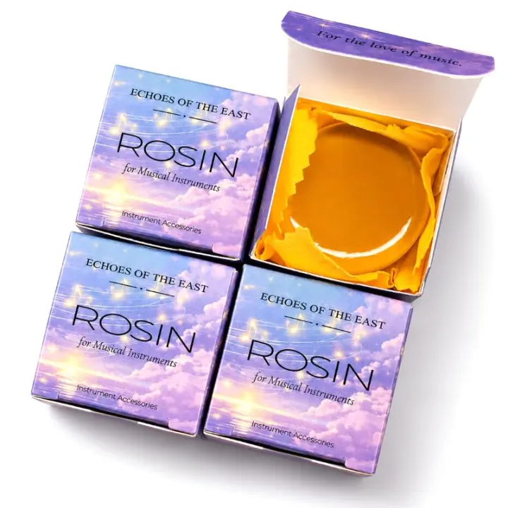 4-Pack Instrument Rosin for Violin, Viola, Cello & Erhu — Value Set