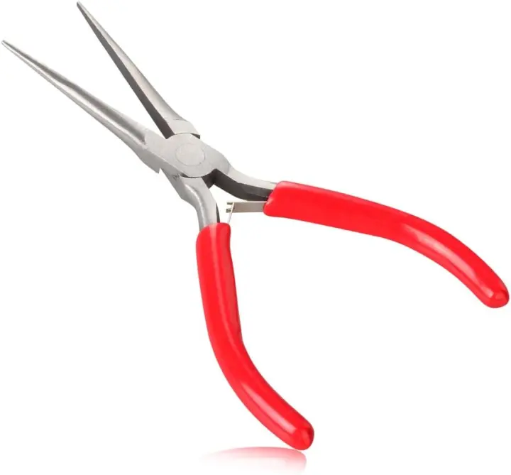6-Inch Extra-Long Needle Nose Pliers — Extra Reach Dykes-Style