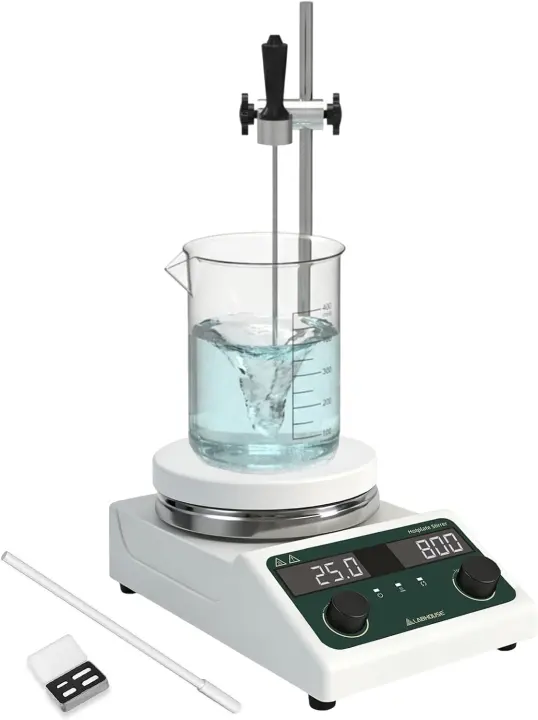 Digital Magnetic Stirrer Hot Plate — 300°C, 5 L Capacity, 140 mm