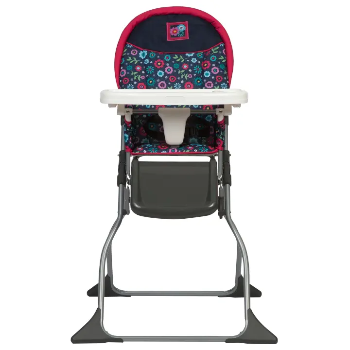 Foldable Baby High Chair — Lightweight Portable Seat with Tray