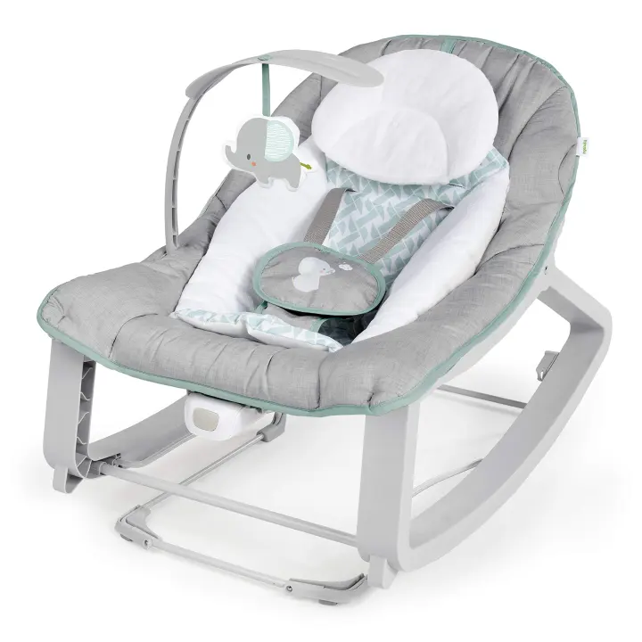 Ingenuity Keep Cozy 3-in-1 Infant-to-Toddler Bouncer & Rocker (Weaver)
