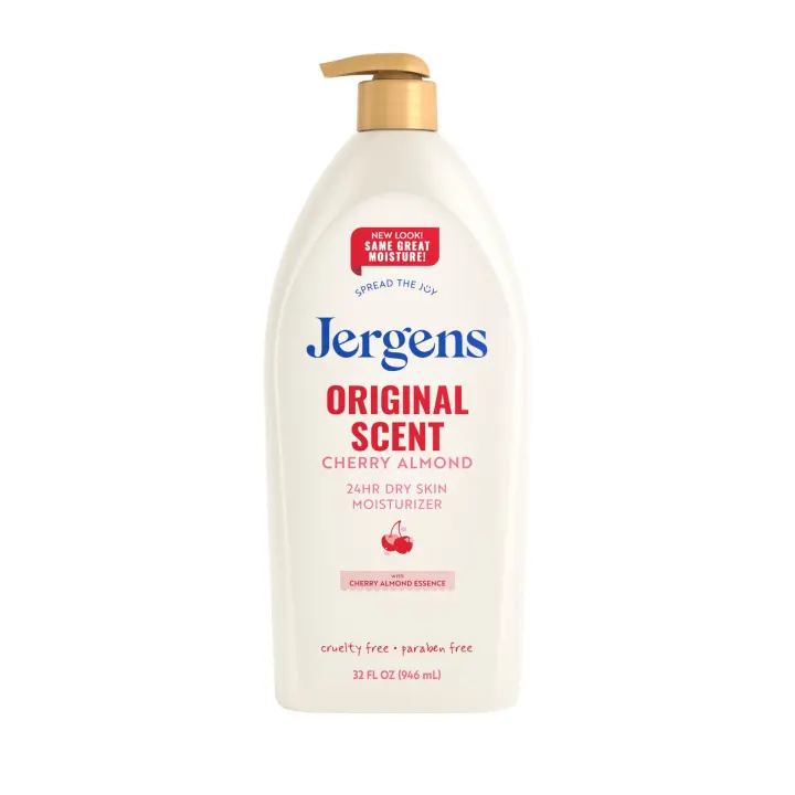Jergens Cherry Almond Hand & Body Lotion — 32 fl oz Moisturizer