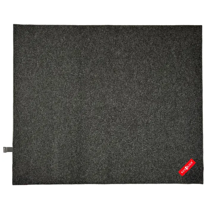 KickBlock Drum Rug — 6'6" x 5'6" Non‑Slip Drum Mat
