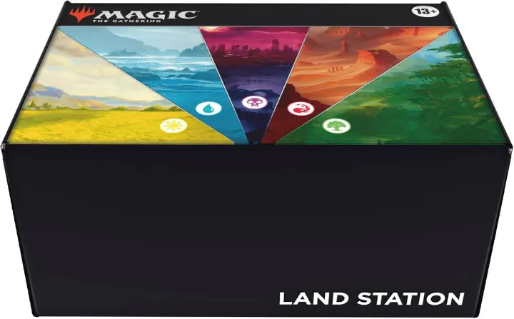 Magic: The Gathering 2025 Basic Land Station — 400 Nonfoil Lands