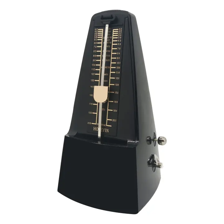 Mechanical Metronome (Standard Black) — Universal Tempo Keeper