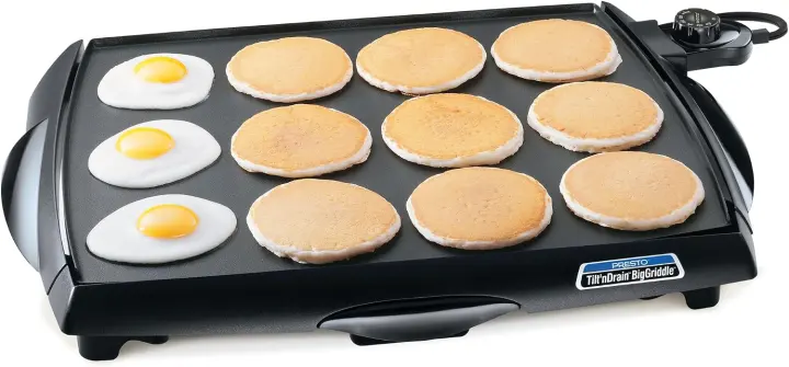 Presto 07046 Tilt 'n Drain Large Electric Griddle
