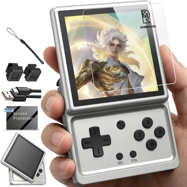 RG Rotate Retro Handheld Game Console — 3.5″ Swivel Android Player