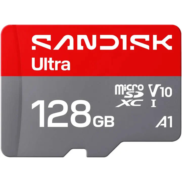 SanDisk Ultra 128GB microSD UHS-I Card — High-Speed Mobile Storage