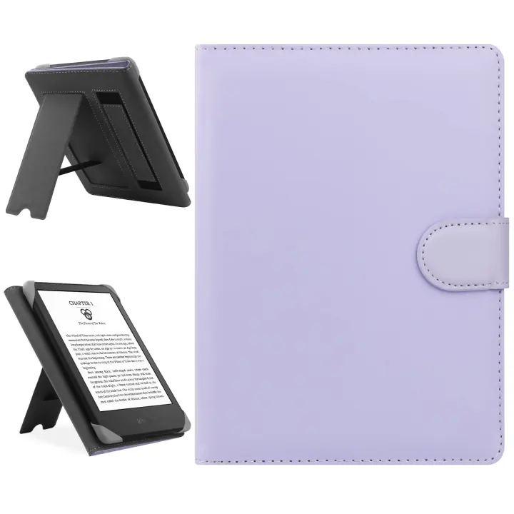 Universal PU-Leather Stand Cover for 6–6.8" E-Readers