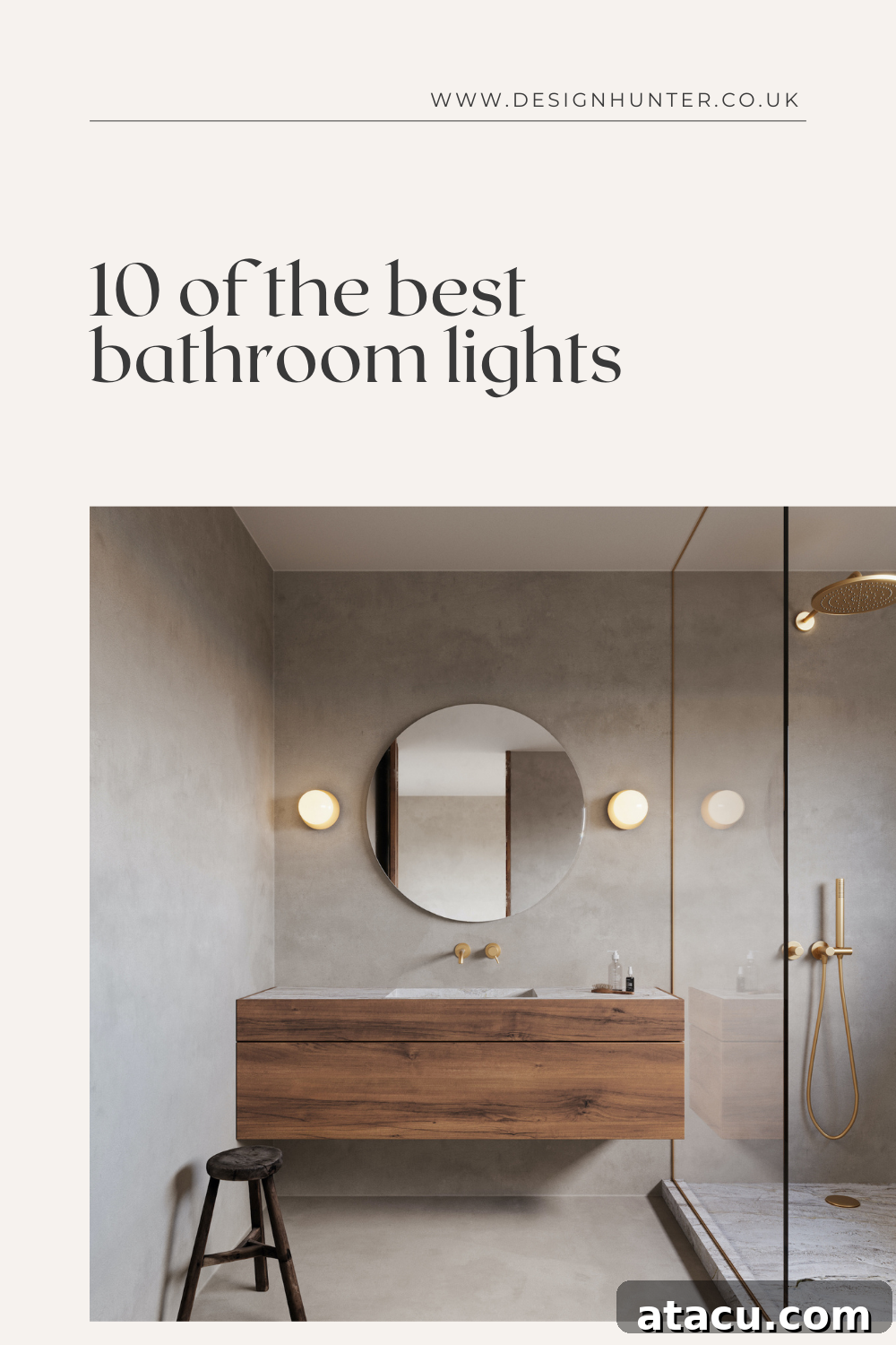 10 Brilliant Bathroom Wall Lighting Designs 12 Pin this guide: 10 Best Bathroom Wall Lights for stylish homes