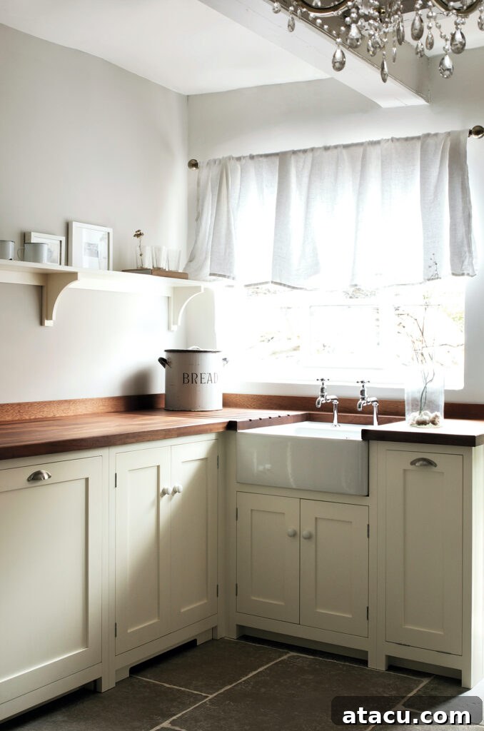 cream shaker style kitchen