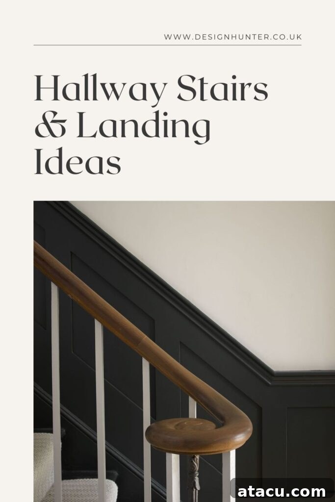 Hallway stairs and landing ideas