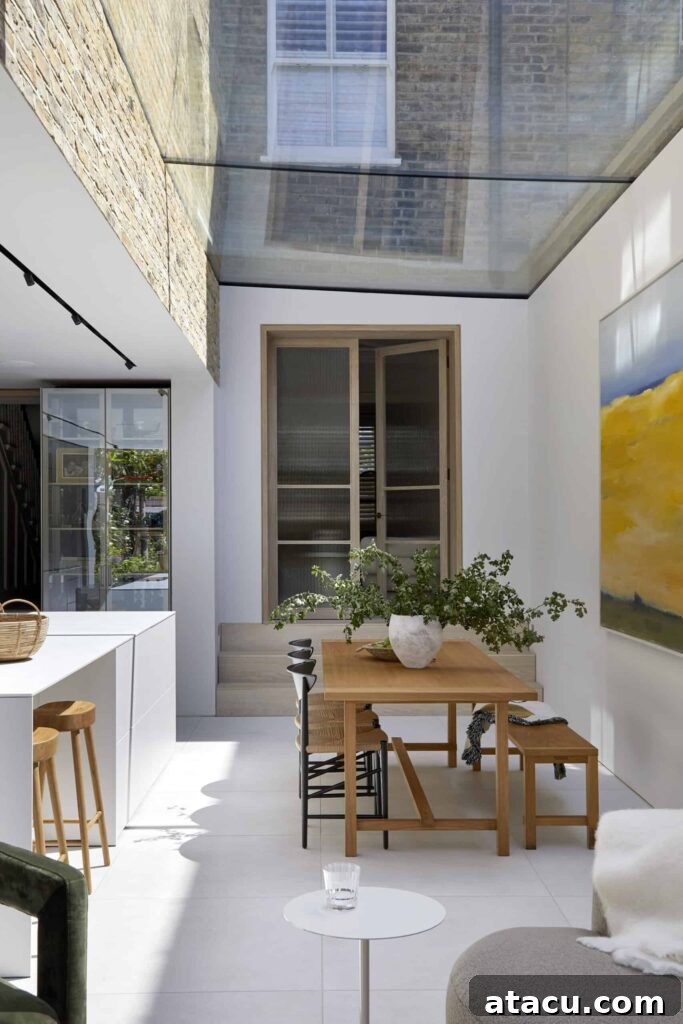 21 Jaw-Dropping Kitchen Extension Designs 21 A thoughtfully designed side return kitchen extension on a London home, optimizing previously unused narrow space.