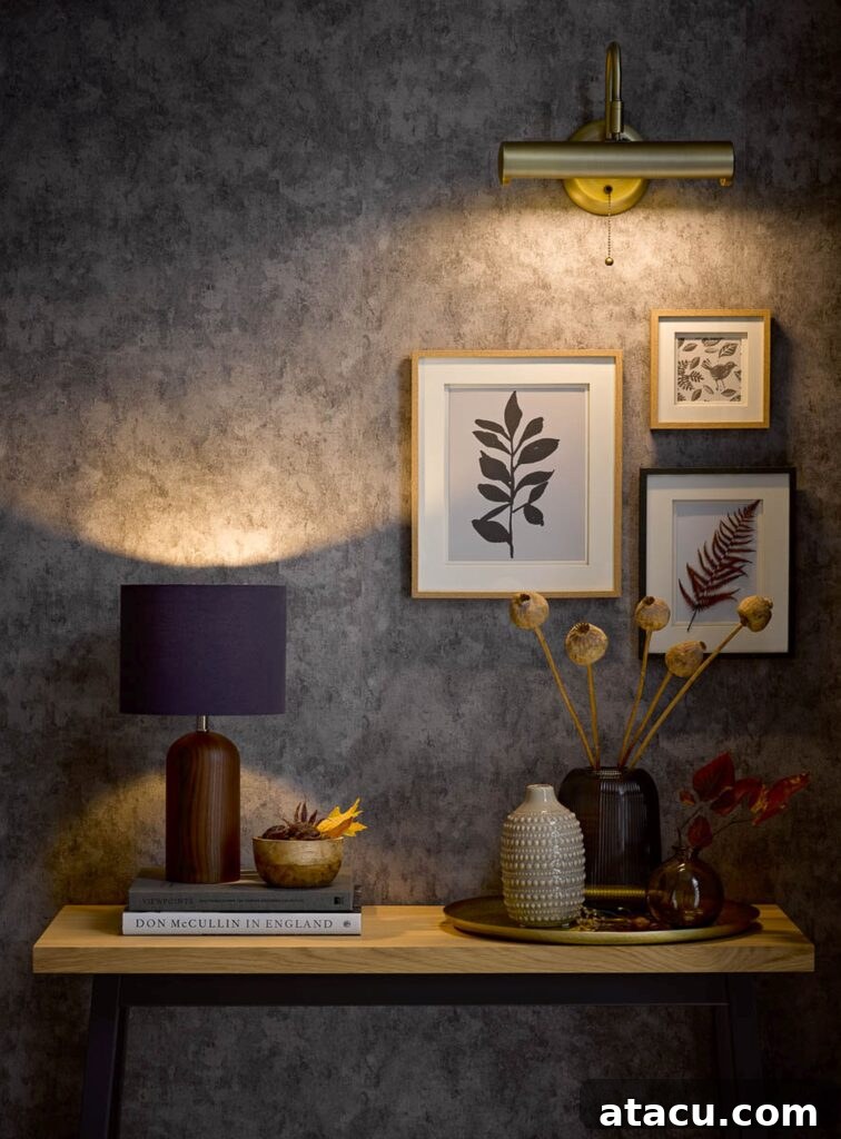 Transform Your Hallways: Inspiring Lighting Ideas for a Radiant Home 6 Hallway lighting ideas showcasing a stylish picture wall light illuminating artwork, enhancing both functionality and aesthetics.