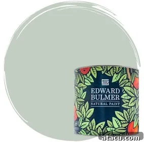 Curated Duck Egg Blue Paint Colors by Top Brands 7 Edward Bulmer Duck Egg Blue emulsion paint sample, showcasing its natural pigments and distinct green undertones.