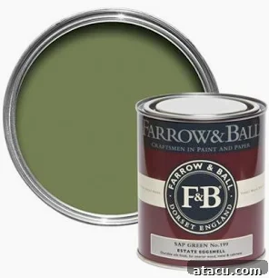 Farrow & Ball Sap Green Emulsion Paint