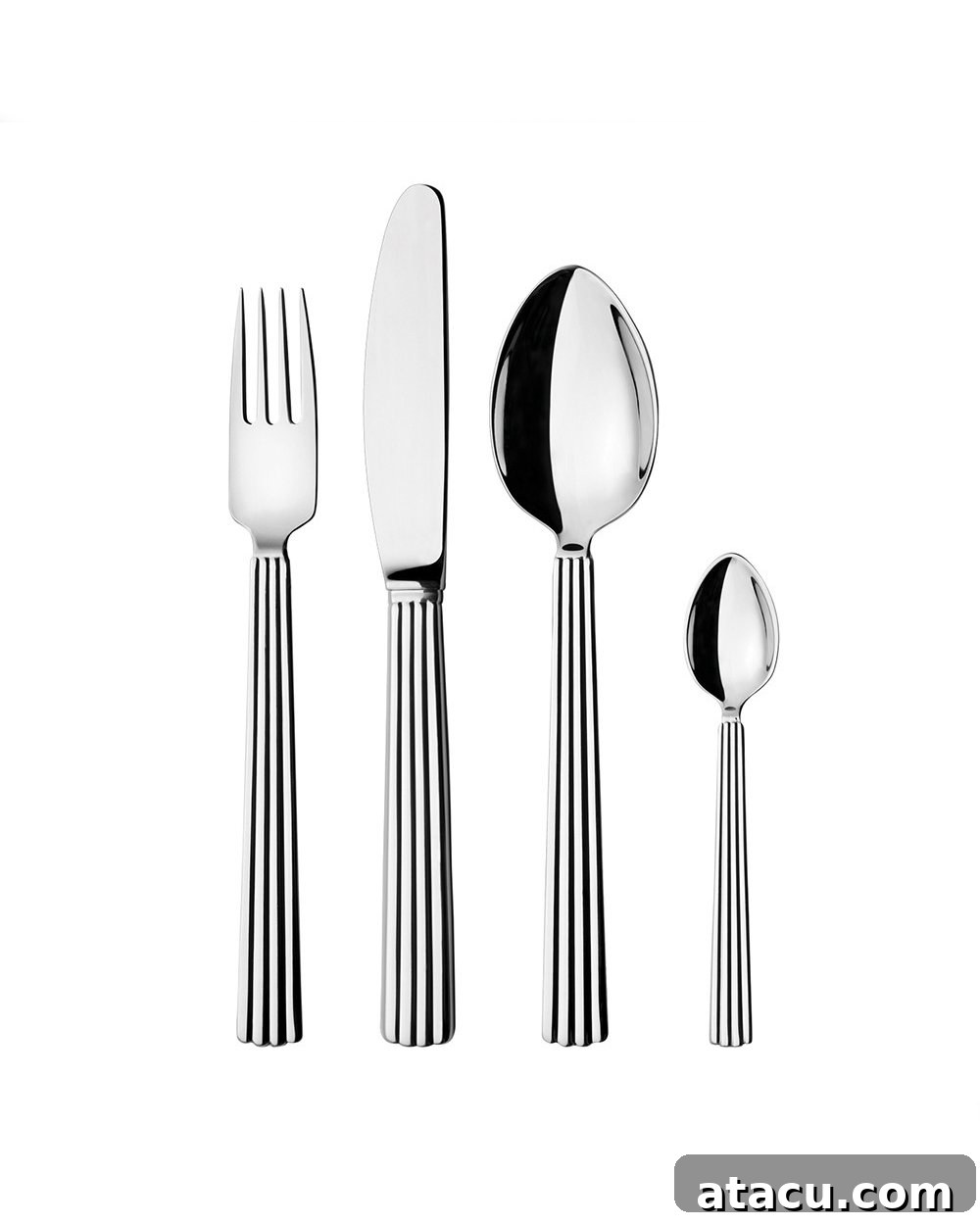 Stainless steel cutlery set by Georg Jensen