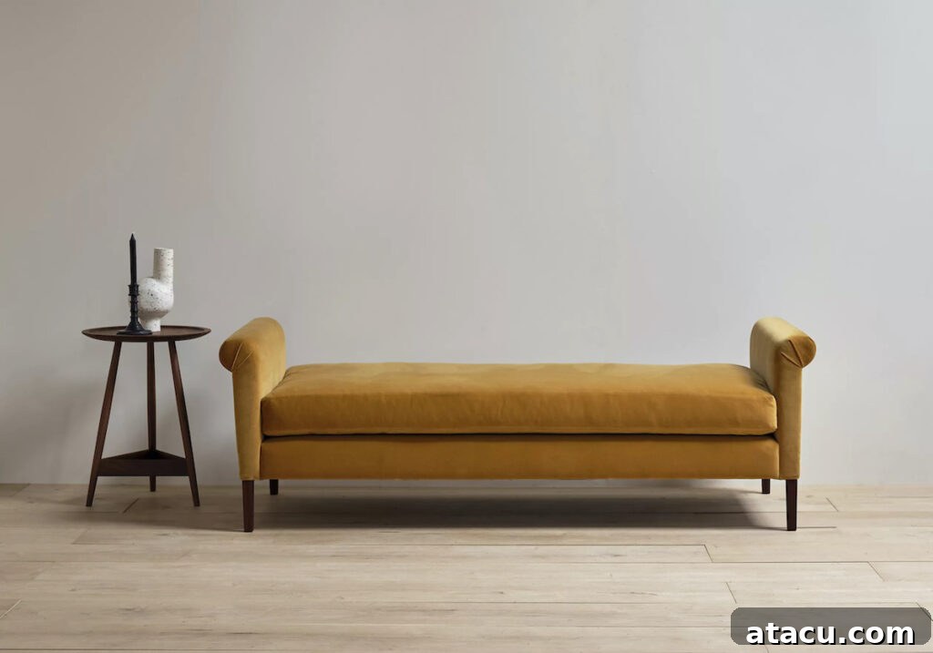 10 Dreamy Daybeds You'll Love 2 A velvet upholstered daybed